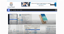 Desktop Screenshot of loudread.com